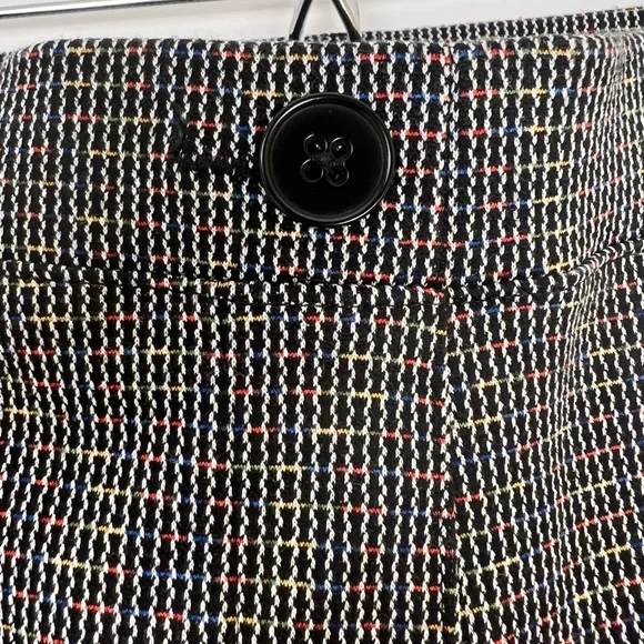 BETABRAND black tweed print yoga work pants SP - Picture 9 of 10